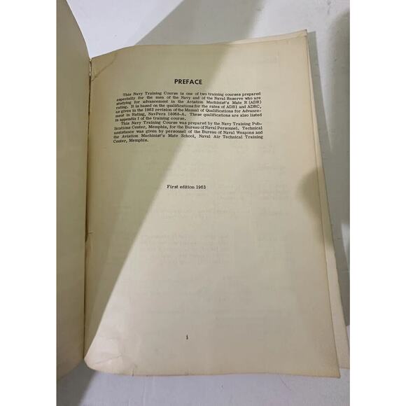 vintage‎ Navy Aviation Machinist’s Books Damage training manual 1960’s Lot Of 5 - Picture 9 of 11